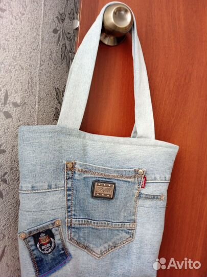 Сумка джинс