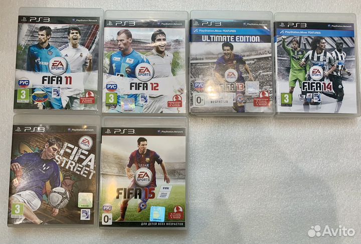 Оригинальные диски на PS3