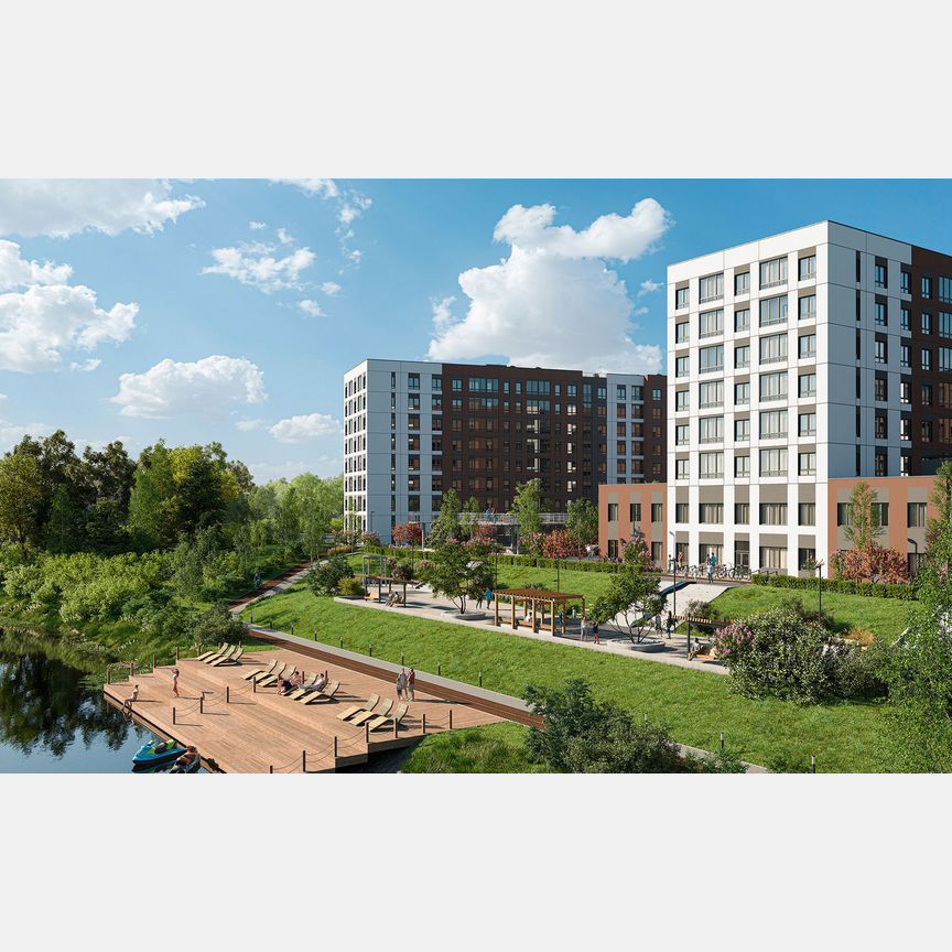 1-к. квартира, 30,8 м², 1/8 эт.