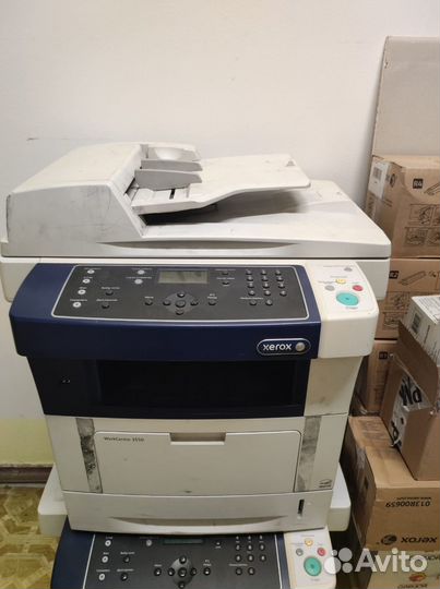 Xerox WorkCentre 3550 - разбор