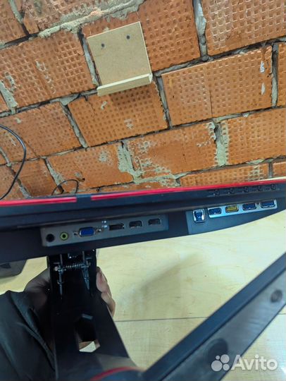 Игровой монитор 24 дюйма AOC 24G2SPU/BK черный