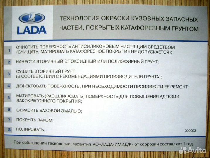 Боковина крыла лев/пр Ларгус FL, Largus Универсал