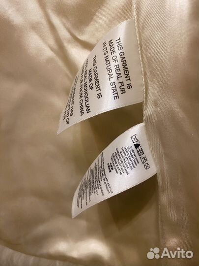 Жилет из натуральной ламы