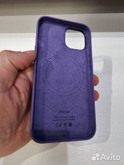 Силиконовый чехол magsafe iPhone 13, 14, 15, pro