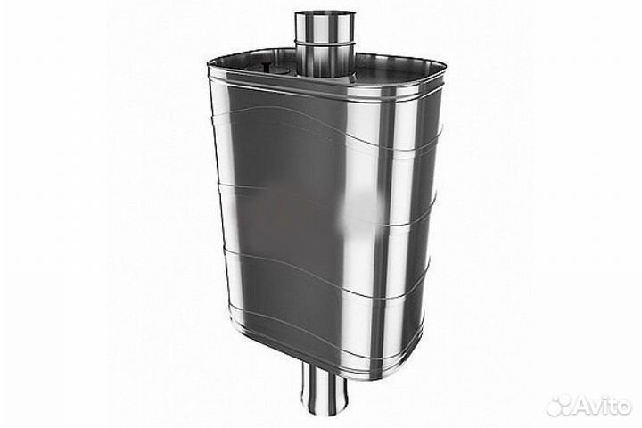 Бак для нагрева воды на трубе 73