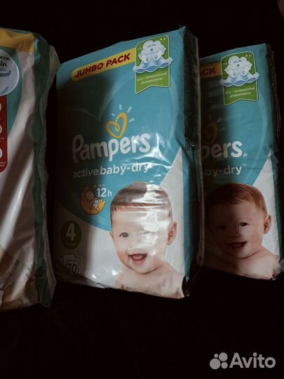 Подгузники трусики Pampers Active Baby-dry