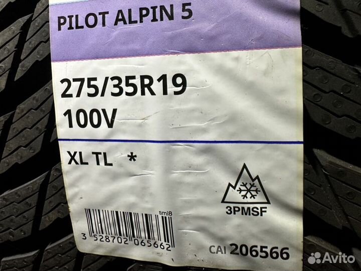 Michelin Pilot Alpin PA5 275/35 R19 100V