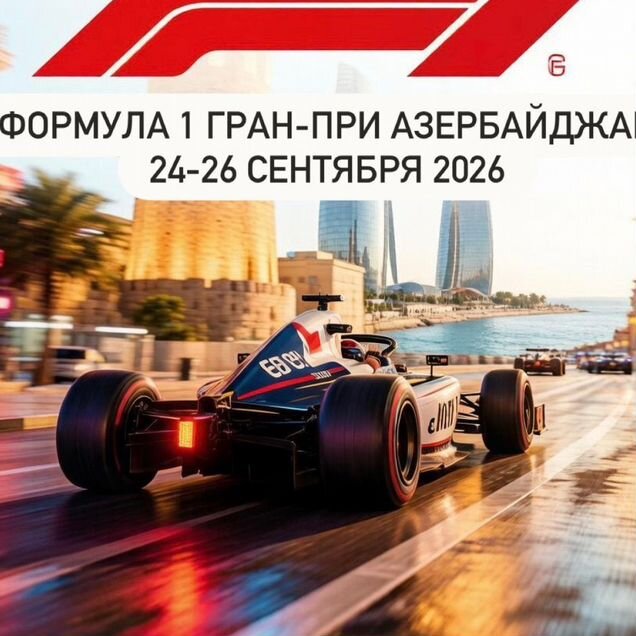 Билет на Формулу-1 в Баку 2026. Трибуна Mugham