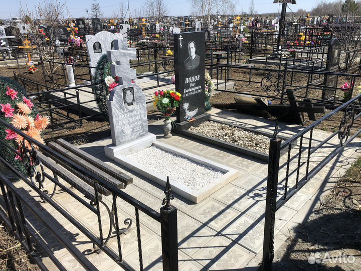 Облагораживание могил, продажа памятников