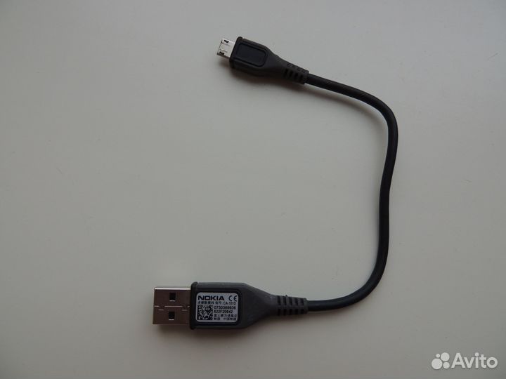 Кабель micro USB “Nokia CA-101D”, 21 см, оригинал