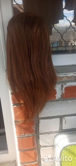 Болванка для причесок натуральные волосы