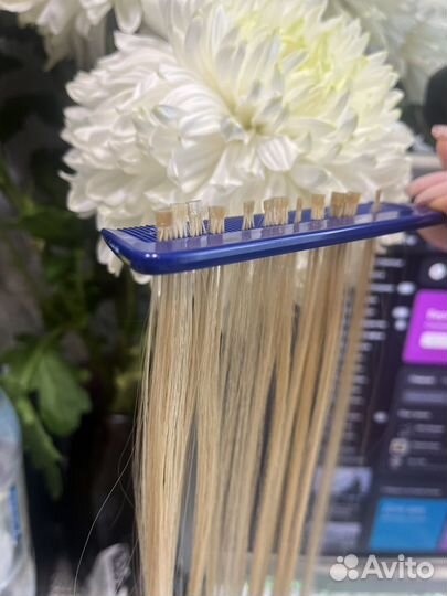 Наращивание волос модель