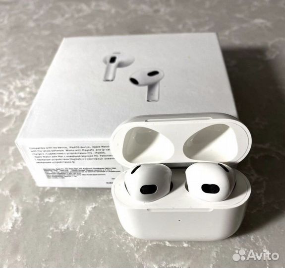 Беспроводные наушники apple airpods 3