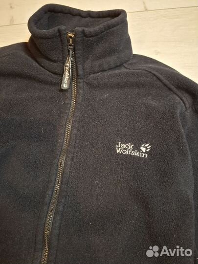 Флисовая кофта jack wolfskin оригинал утяжки