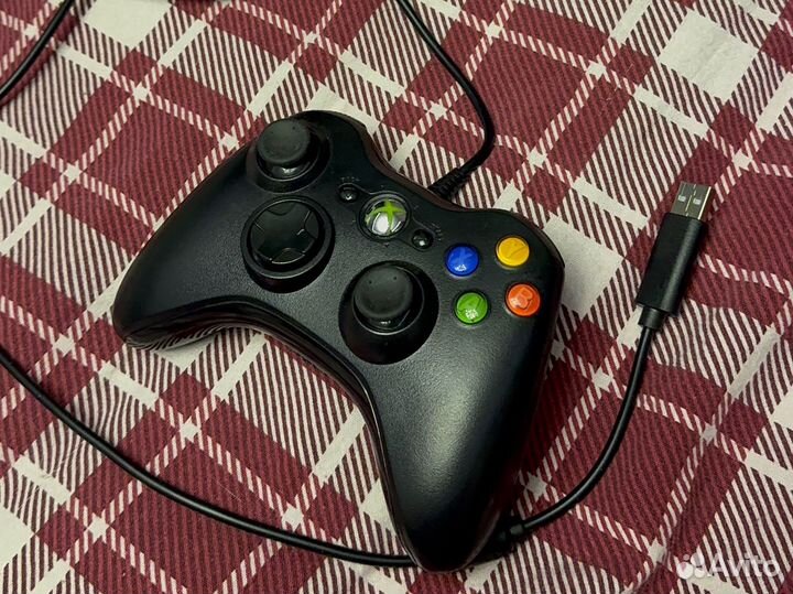 Джойстик Xbox 360 проводной