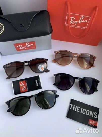 Очки Ray ban erika прозрачные