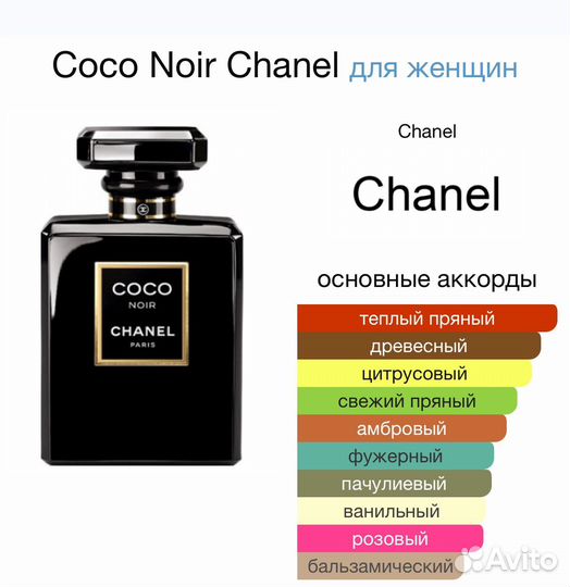 Chanel Coco Noir оригинал распив