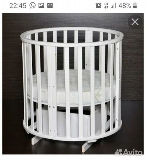 Кроватка детская 0+