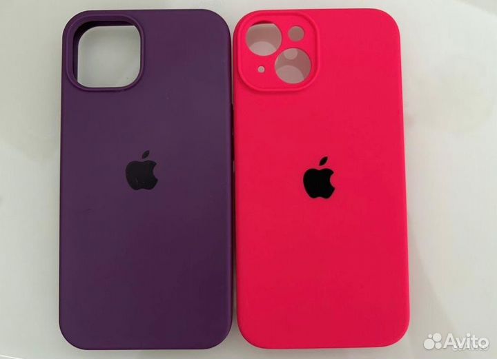 2 чехла iPhone 14 soft touch