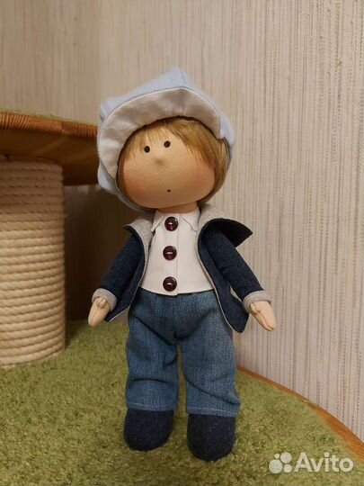 Кукла текстильная, интерьерная, тильда