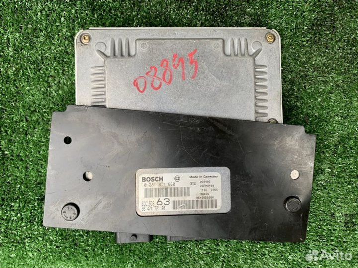 Блок управления двигателем Peugeot 406 2.0 2004