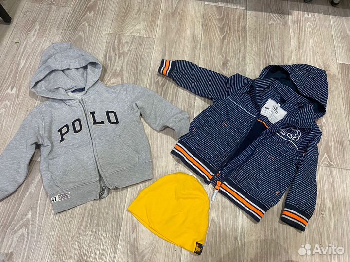 Пакет фирменных вещей на мальчика 86 92