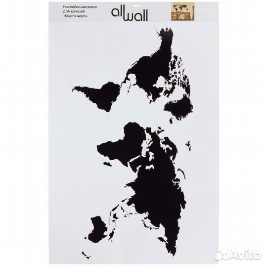 Наклейка меловая для записей 