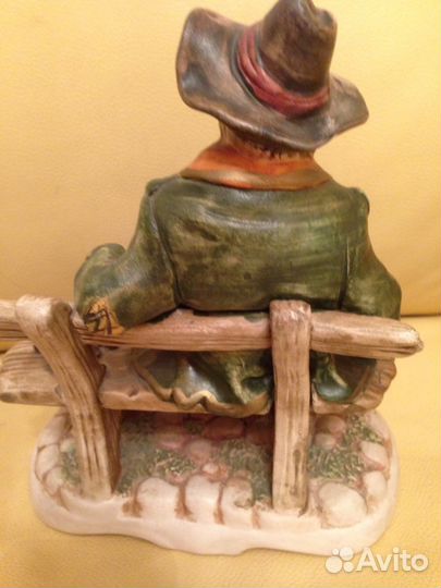 Статуэтка сюжетная антикварная Италия