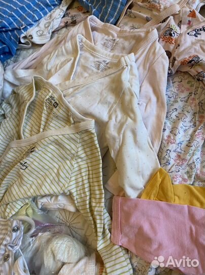 Детские вещи пакетом от 0 до 6 месецев