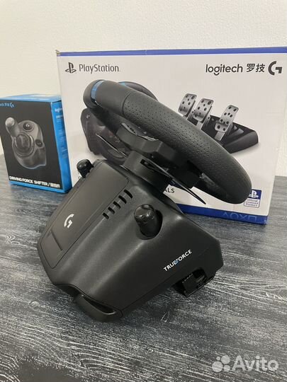 Игровой руль Logitech g923 + shifter (идеал)