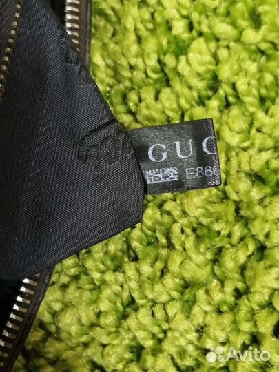 Сумка Gucci GG Black Canvas Оригинал