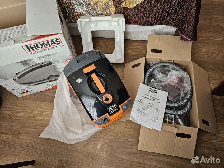 Моющий пылесос thomas