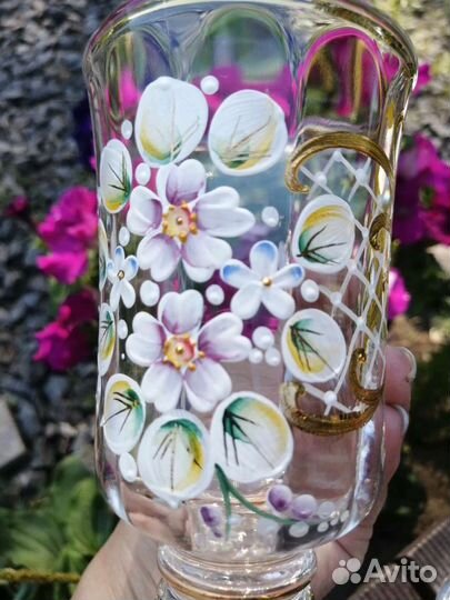 Бокал кружка Bohemia Богемия для латте капучино