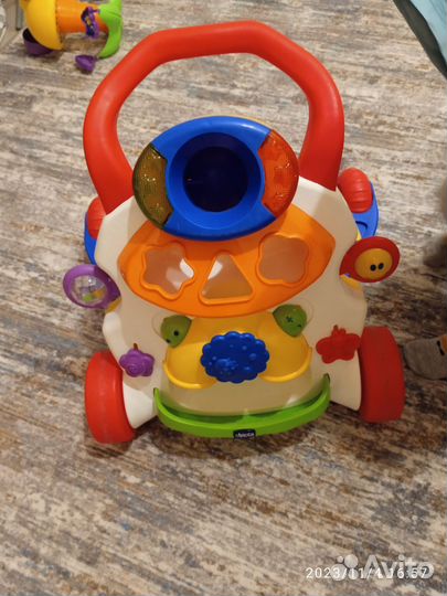 Ходунки каталка chicco