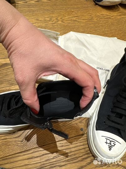 Dolce gabbana кеды детские 36 размер оригинал