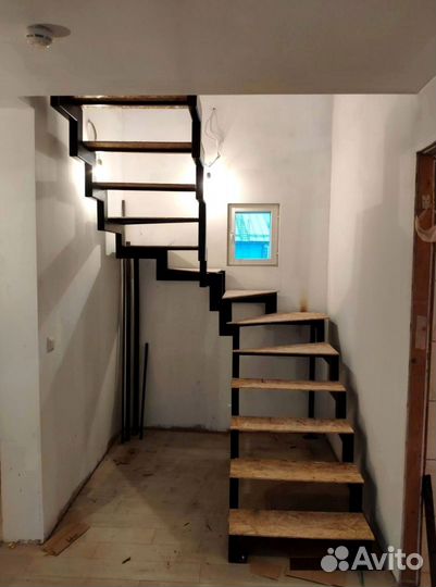 Лестница металлическая под ключ