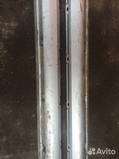 Накладка на порог Opel Vectra C хетчбэк 5-ти дв