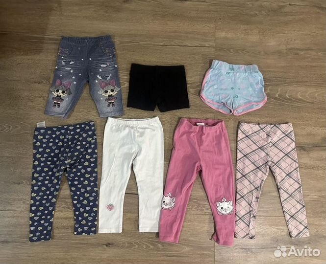 Детские вещи пакетом на девочку 98 104