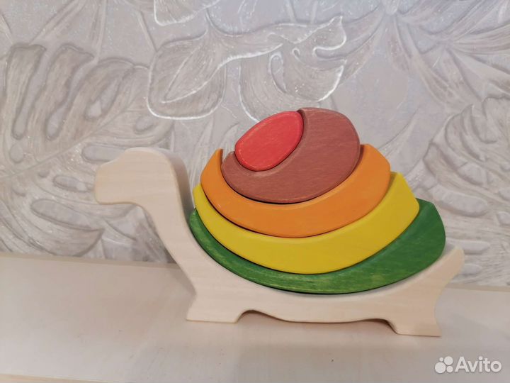 Деревянная пирамидка