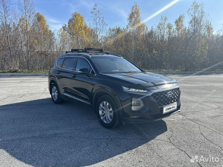 Hyundai Santa Fe 2.4 AT, 2019, 97 000 км