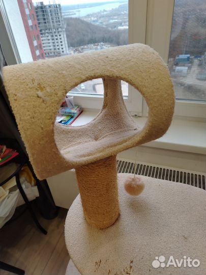 Когтеточка с домиком бу