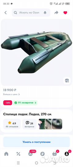 Надувная лодка