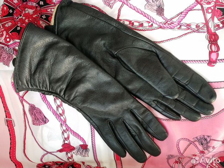 Перчатки кожаные р-р 7 - 7,5