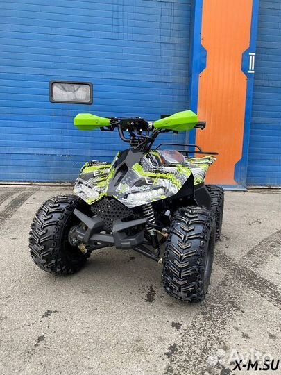 Квадроцикл raptor NEW 125 зеленый