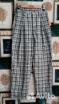 Брюки в клетку 2 пары bershka (Турция) 42