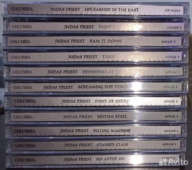 Judas Priest, CD, Сд диски