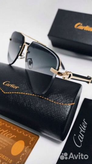 Мужские очки Cartier Aviator