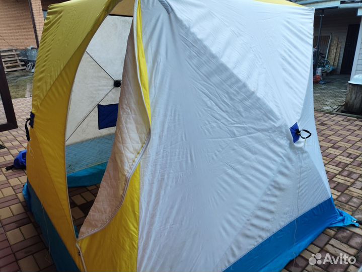 Зимняя палатка cube трехслойная бу стэк