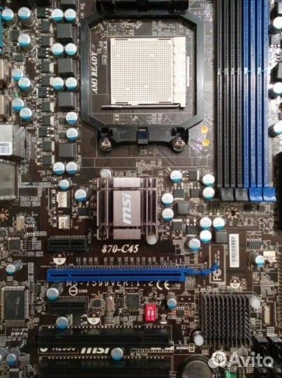 Материнская плата с процессором am3