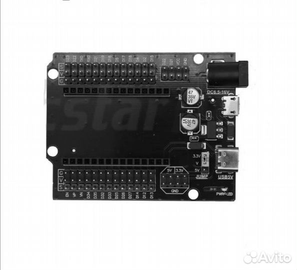 Шилд расширение платы Ардуино ESP32